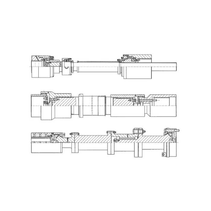 Gear Joint Spindles In Special Design